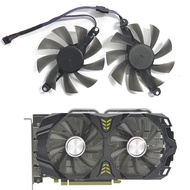 2Pcs/Set 85MM 6600M GPU Cooler Graphics Card Fan For AMD AFOX Radeon RX 580 2048SP For Colorful GTX1