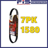 FIS Gaido Fan Belt Land Rover TDI 300 Air Cond Alternator Power Steering Belt 7PK1580 7PK1595 Tali K