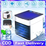 Japan 2in1 Air Cooler Fan Portable Air Conditioner Mini Air Cooler Aircon Multifunction USB Water Sp