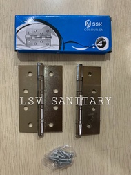 Engsel plat SSK 4" INCH Engsel tipis 4" SSK