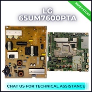 LG 65UM7600PTA Power Board Main Board LGP65T-19U1 9H1L01AM 9J1L018A 65UM7290PTD