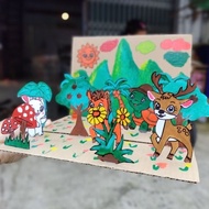Natural 3D painting