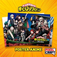 BOKU NO Anime Wall Poster ACADEMIAhero (Color Spread From Manga) Size - A3