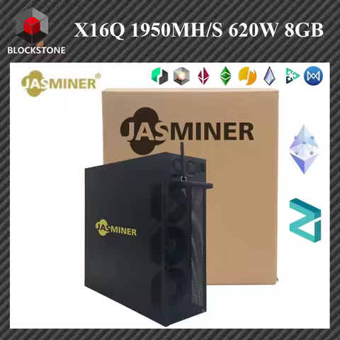 Jasminer X16Q 1950MH 620W 8GB RAM ETC Miner Ethereum Octa ETHW ETHF ZIL Ultra Silent Server Wi-Fi ET