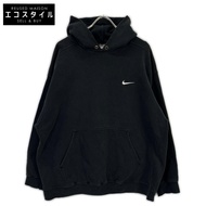 เสื้อฮู้ดแขนยาวสีดำ Nike ยุค 90 ไซส์ XL [มือสอง]
