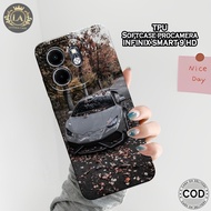 HP Latest Infinix Smart 9 HD Softcase - Fashion Car Case - Infinix Smart 9 HD Case - Pro Camera Sili