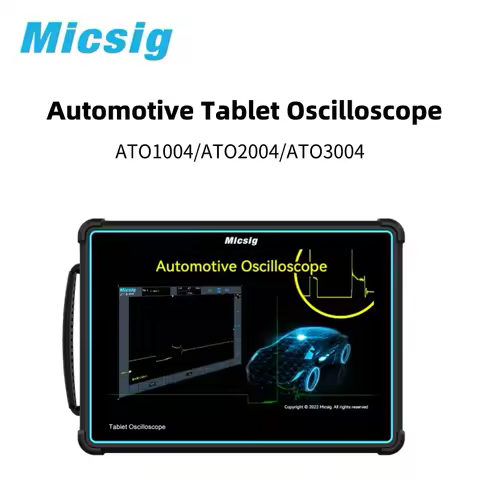 Micsig ATO1004 Automotive Diagnostic Oscilloscope Flat Panel Touch Oscilloscope ATO3004 ATO2004