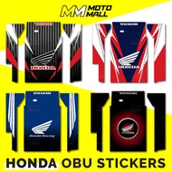 Honda OBU Motorcycle Sticker Decal Vinyl Skin Wrap