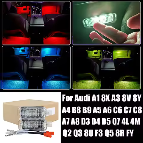 For Audi A1 8X A3 8V 8Y A4 B8 B9 A5 8T A6 C6 C7 C8 A7 A8 D3 D4 D5 Q2 Q3 8U F3 Q5 8R FY Q7 4L 4M Car 