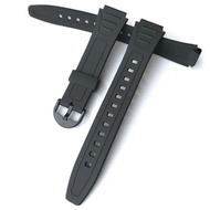 Silicone Rubber Watch Band For  CASIO G-Shock W-800H W-217 AQ-S800W Watch Accessories Sports Bracele