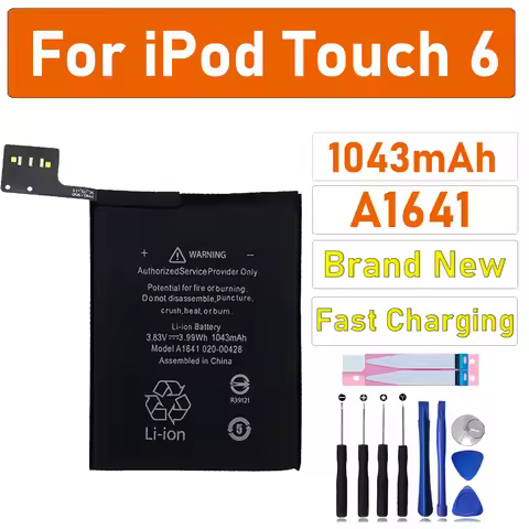 2026 Years Original A1641 A1574 1043mAh Replacement Battery For iPod Touch 6 7 Gen 6th 7th iTouch6 G