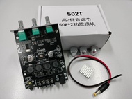 แอมป์จิ๋ว ZK 502T+APP แอมจิ๋ว บลูทู ธ 5.0 ซับวูฟเฟอร์เครื่องขยายเสียง กำลังขับ 2*50W amplifier bluet