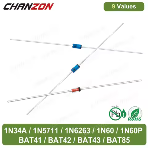 1N34A 1N5711 1N6263 1N60 1N60P BAT41 BAT42 BAT43 BAT85 Small Signal Schottky Barrier Switching Diode