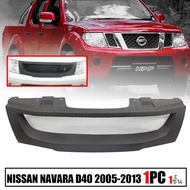 กระจังหน้าแต่งตาข่าย กระจังหน้า รุ่นนิสสัน นาวาร่า   NISSAN NAVARA D40   ปี 2005 - 2013 สีดำ  1 ชิ้น