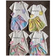 JASMINE TIE DYE SET / TIE DYE NIGHTWEAR / ONE SET TIE DYE / TIE DYE CASUAL CLOTHES
