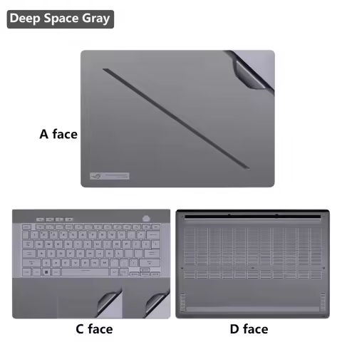 For ASUS ROG Zephyrus G14/G16 2025/2024 Notebook skin sticker GA403W/GA605C GA402 Top cover+palm res