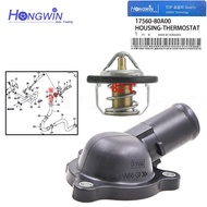 Engine Coolant Thermostat Housing 17560-80A00 1756080A00 For Suzuki Jimny Liana EZ Swift Aerio Escud