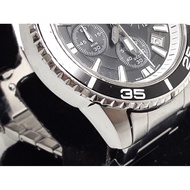 ♞Used Products[From Direct Japan]SEIKO Pulsar Diver Chronograph Men's Watch Date VD53-X011 Black Si