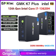 GMKtec K7 Plus Intel I7-13620H MINI PC Windows 11 Pro DDR5 5600Mhz WIFI6 BT5.2 2*2.5G Lan Desktop PC
