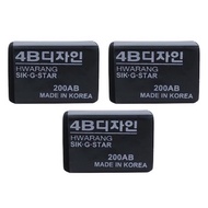 [ 3 CUTS ] Korean 4B Black Gum - Bao Quan Stationery