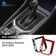 AIRSPEED Soft Carbon Fiber For Subaru Forester 2019-2024 Automatic Transmission Panel Trim Frame Sti