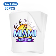 【Special offer】 A4 DTF PET Film DTF Transfer Film DTF PET Heat Transfer Paper DTF Film Sheets A4 for