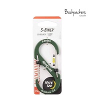 Nite Ize S Biner SlideLock Aluminum Carabiner 4 Olive
