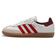 adidas | อาดิดาส ออริจินัลส์ แซมบา ยูนิเซ็กส์รองเท้าผ้าใบแฟชั่นอินเทรนด์ย้อนยุคเยอรมันรองเท้าฝึกซ้อม