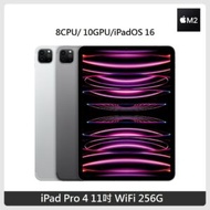 Apple iPad Pro 11吋 平板電腦 M2 WiFi 256G 第4代 兩色