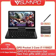 8 Inch GPD Pocket 3 Notebook Intel Core i7 1195G7 N6000 Mini Laptop