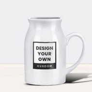 【客製化禮物】陶瓷牛奶杯│廚房用具/早餐/牛奶陶瓷杯/餐桌