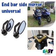 Handle Bar End side mirror universal motor bike motorcycle Y15ZR RS150 LC135 VF3I RFS150I rizoma side mirror end bar