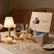 客製化紅酒杯對杯禮盒 質感結婚禮物刻字紅酒杯 新人禮物 入厝禮