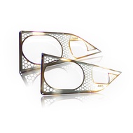 ครอบตัดหมอก สีไทเท L/R ISUZU D-MAX [ ตัวเตี้ย ] 2020-2022 ทนทานใช้ได้นาน ของแต่งรถยนต์ ของแต่ง DMAX 