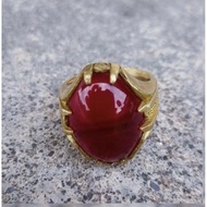 Cincin Batu Delima Asli