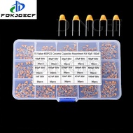 450PCS Monolithic Ceramic Capacitor Kits 10pF - 100NF 50V 10PF 30PF 47PF 56PF 68PF 100PF 200PF 300PF