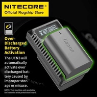 ️ NITECORE Ucn3 Digital Camera USB Dual Slot Charger DC 5V 2A For Canon Lp-E6n EOS 5Ds 6D 7D