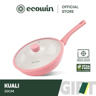 Ecowin Cookware Peach Series Non-Stick Woks & Frying Pans Kuali Tidak Melekat Pfoa&Ptfe Free