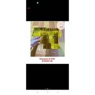 Gold leaf 4 pieces 9 (9999)