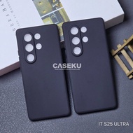 Itel S25 Itel S25 Ultra Itel S23 Plus Case Softcase Candy Macaron Square Black Plain Case Itel S25 I