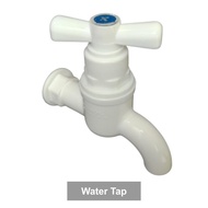Jopex Kepala Pili Water Paip Toilet Tap Pillar Tap Sink Accessories Bathroom Sink 15mm Paip Air Tand