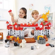 【禮物推薦-創意積木】德國PolyM 中世紀城堡組