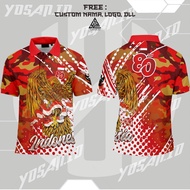 80th Indonesian Independence Day T-shirt, Men's Top,Wanita/ 17 August 2025 Custom 3D fullprinting Ar