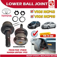 S2U Car Steering Rack Front Upper Lower Arm Ball Joint Toyota Vios NCP42 NCP93 43308-09070 Control A