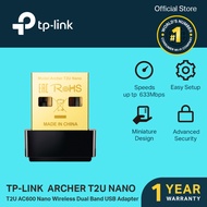 TP-LINK AC600 Nano Wi-Fi USB Adapter Archer T2U Nano
