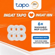 TP-Link Tapo RVA310 Robot Vacuum Washable Mop Cloth (6 Keping) Untuk Tapo RV50 Pro Omni & Tapo RV50 