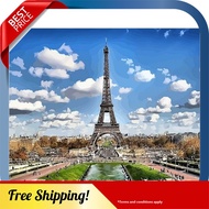 BEST SELLER 16 x 20 Inch DIY Oil Painting on Canvas Paint by Number Kit Eiffel Tower Pattern for Adults Kids Beginner C
