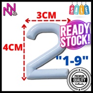 🔥JPJ Approved🔥 Number Plate 0-9 Motorcycle White Nombor Plat Motor Moto Motosikal 123 ABC Putih A-Z 