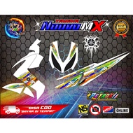 Nouvo Mx Variation Striping Yamaha Nouvo Mx Thailook Hologram Sticker