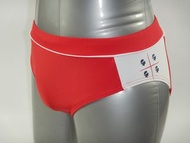 *意大利品牌* 男裝泳褲 三角泳褲 泳裝 紅色 Men's Swim Brief Swimwear Swimsuit 中碼大碼 Size M L (17529)